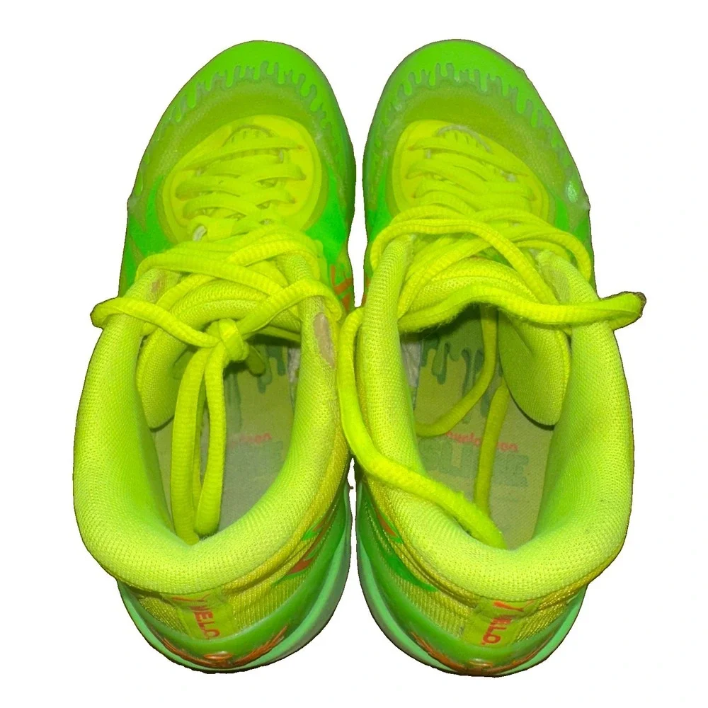 PUMA Nickelodeon x MB.02 Slime Basketball Shoes Men's Size 10.5 LaMelo Ball